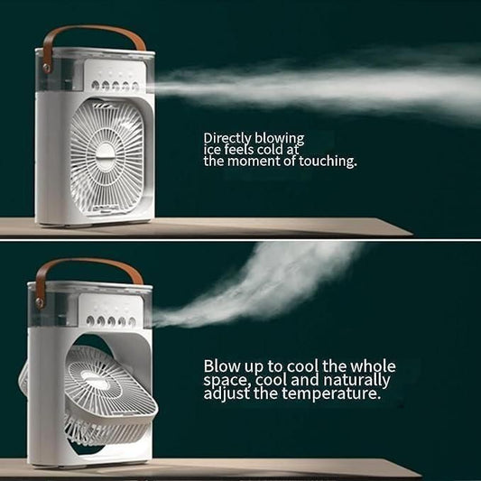 Mini USB Air Cooler Fan – Portable Desk AC for Summer