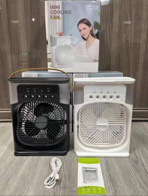 Mini USB Air Cooler Fan – Portable Desk AC for Summer